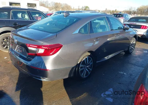 2021 Honda Accord Hybrid Ex-L из США, поврежденный, VIN 1HGCV3F52MA011330